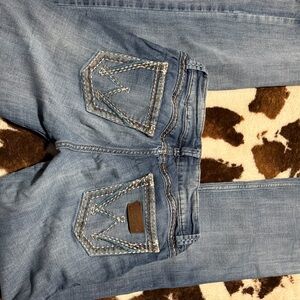 Wrangler Light Blue Boot Cut Jeans